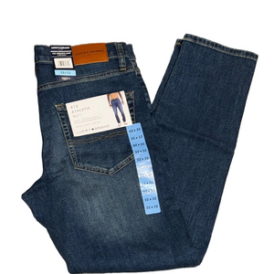 Lucky Brand 412 Athletic Slim Mens Blue Mid Rise Jeans